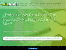 Tablet Screenshot of evitalacrisis.com